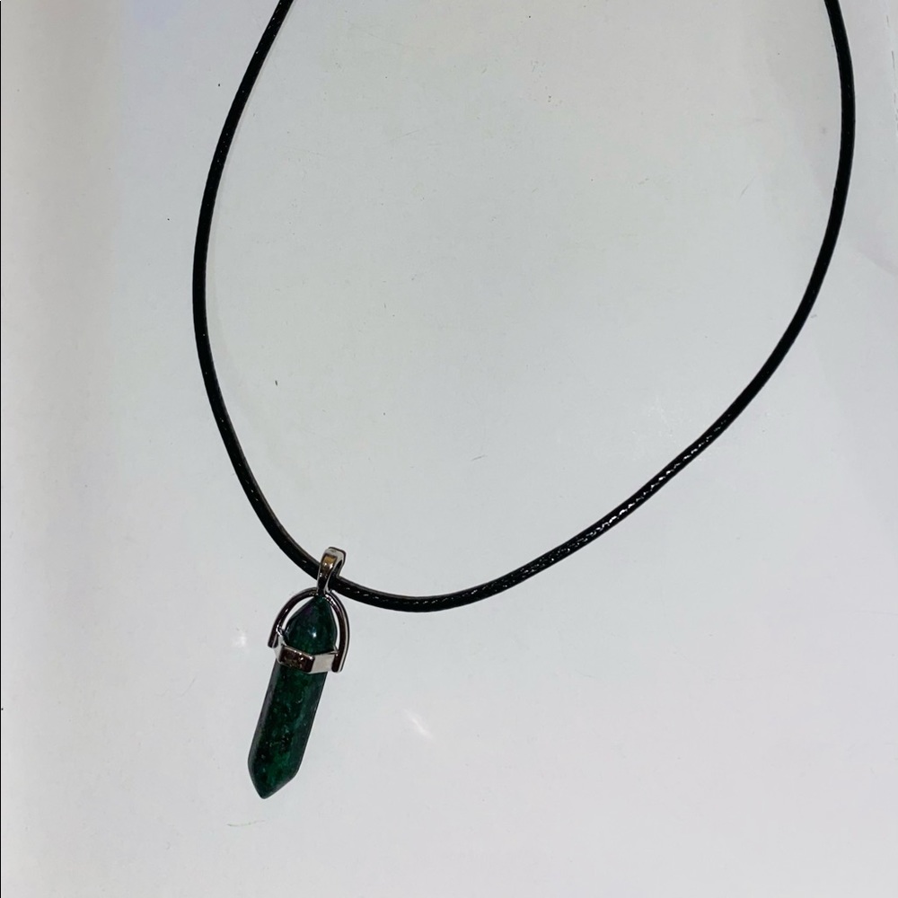 Green Gemstone necklace